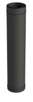 LG 1000 mm concentrique avec bride Ø 100/150 mm Noir mat